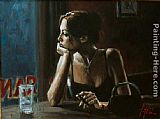 Famous Cafe Paintings - EL FEDERAL CAFE IV